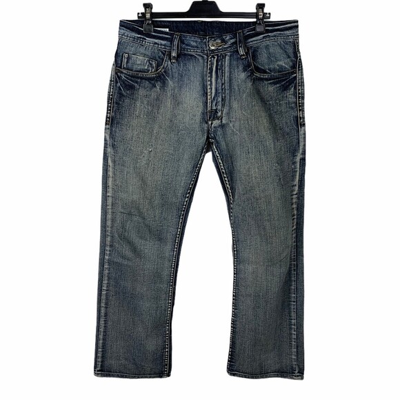 Buffalo Jeans Stonewashed Men Size 32 Sand Blast 100% Cotton - Picture 1 of 8
